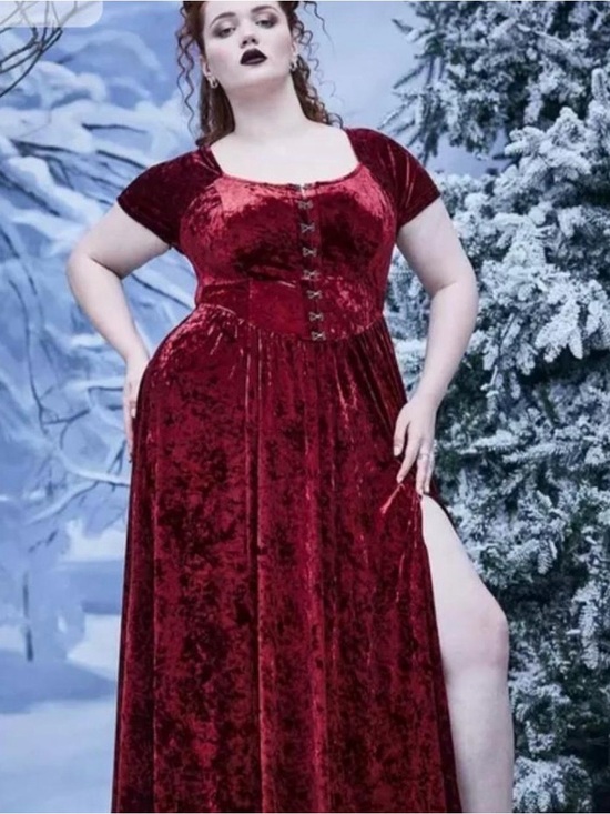torrid Dresses & Skirts - NWT Torrid Nightfall Velvet Maxi Dress